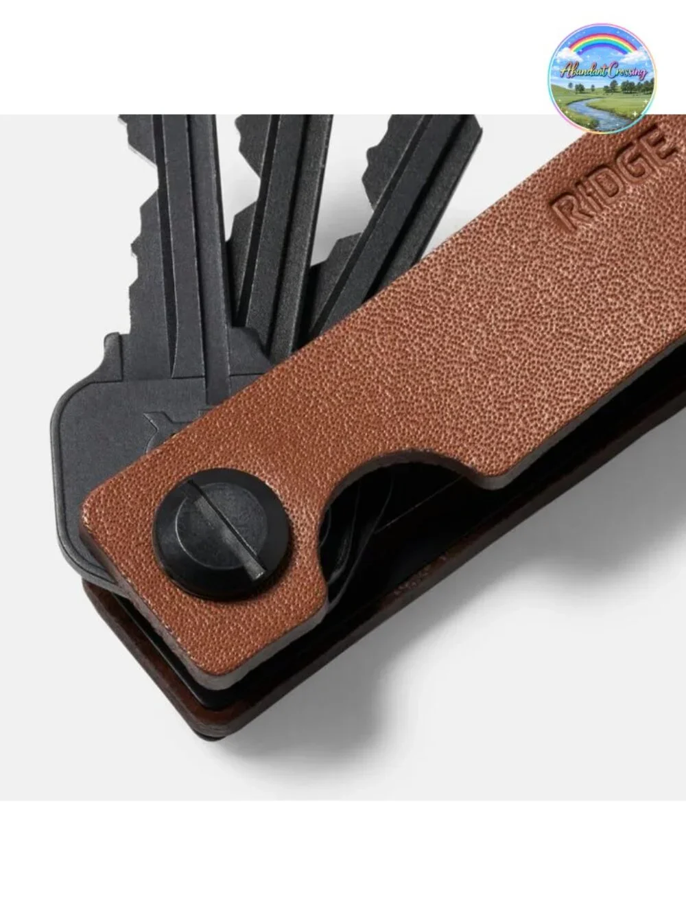 Ridge Key Organizer Compact Key Holder Aluminum Keychain 2-6 Keys Minimalist